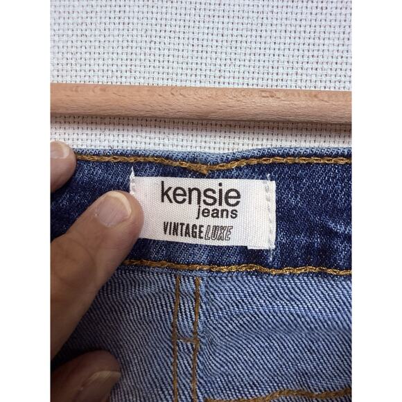 Kensie Jeans The Juliet High Rise Slim Ankle Fray Hem Women's Denim 8/29 - Picture 7 of 16